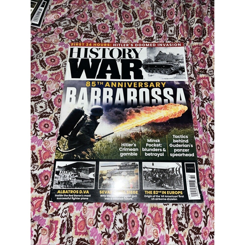 History of War 85th Anniversary Barbarossa World War II Issue 160 August 2026
